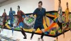 CDM : Les travaux d'un artiste brésilien sur les murs de l'aéroport de Sao Paulo