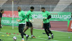 EN : Ultime entraînement des Verts avant le match face à la Zambie