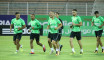 EN : Ultime entraînement des Verts avant le match face à la Zambie