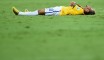 La blessure de Naymar face à la Colombie