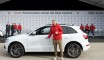 Les joueurs du Real Madrid reçoivent les clés de leur nouvelle Audi