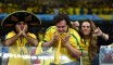 Les larmes des joueurs et supporteurs brésiliens