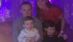 Wayne Rooney, sa femme et leurs deux enfants