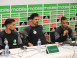 EN: la conférence de presse de Bounedjah, Arous et Medjani avant le match face au Nigéria