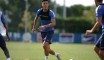 Boudebouz et Bensebaini aujourd’hui à l’entraînement de Montpellier