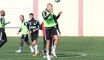 Dernier entrainement des verts avant le départ à Addis Abeba