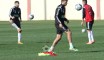 Dernier entrainement des verts avant le départ à Addis Abeba
