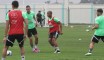 Deuxième séance d'entrainement des verts à Mongomo