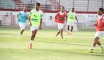 EN : Avant dernier entrainement des verts avant le Mali