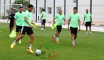 EN : Cinquième jour de stage pour les verts