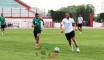 EN : Cinquième jour de stage pour les verts