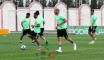 EN : Cinquième jour de stage pour les verts