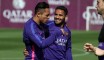 Entraînement aujourd’hui du FC Barcelone