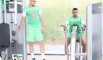 Entrainement des Verts aujourd’hui au Brésil
