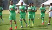 Entraînement des verts ce matin