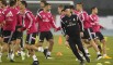 Entraînement du Real Madrid à Dubai
