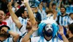 La joie des supporteurs argentins