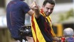 La parade du FC Barcelone dans les rues de la ville