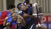 La parade du FC Barcelone dans les rues de la ville