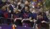 La parade du FC Barcelone dans les rues de la ville