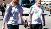 L’arrivée des joueurs du Real à Valladolid  