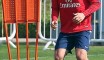 L'entrainement du PSG au Qatar