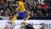 Liga (14èmme journée) :Valence 1 -  FC Barcelone 1