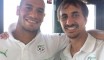 Selfie des joueurs de l'EN à l'aéroport 
